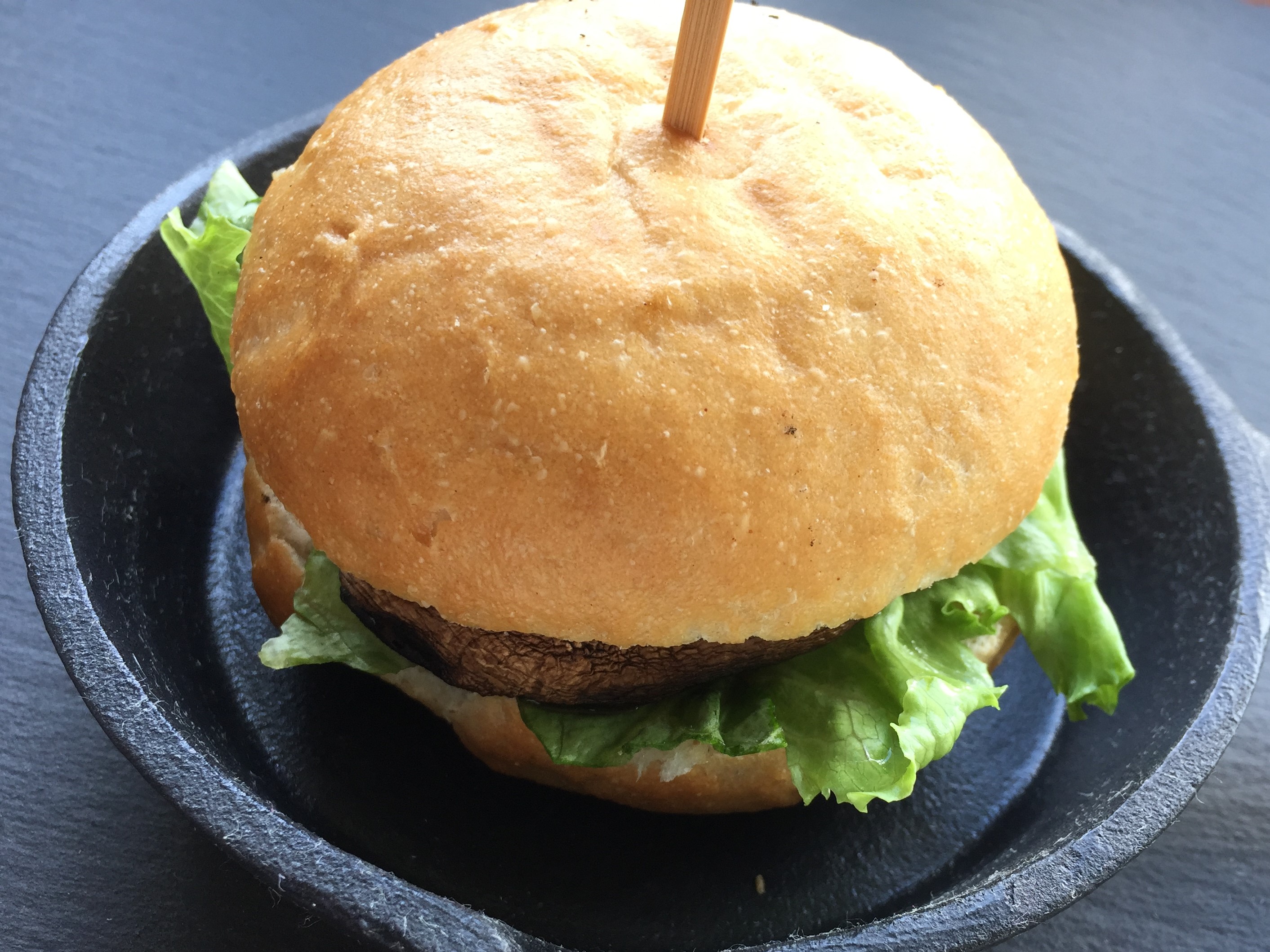 Portobello burger