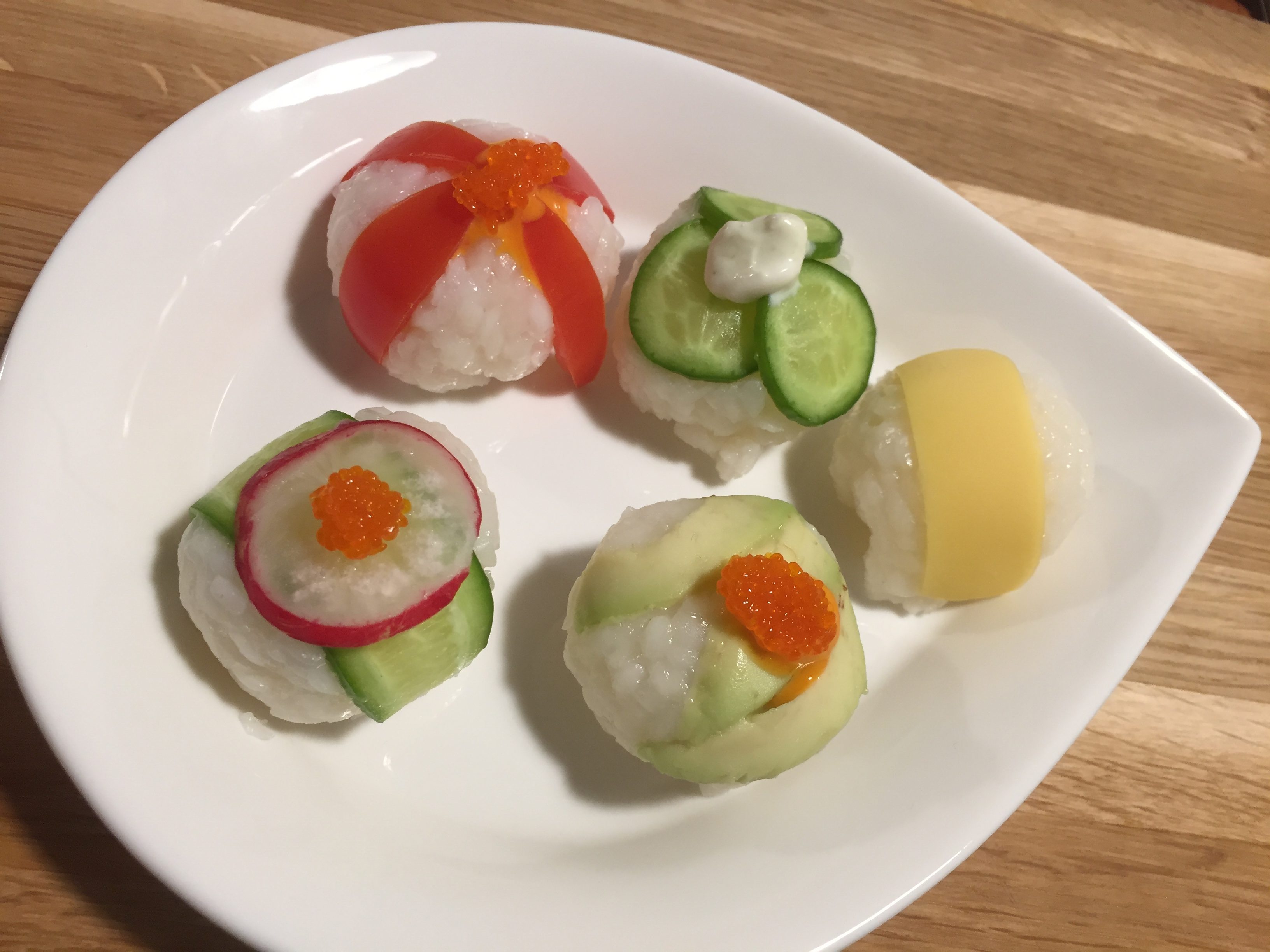 Temari sushi – sushi balls